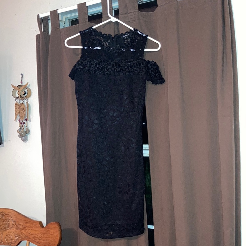 black dress